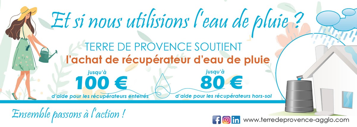 récupérateur d'eau terre de provence