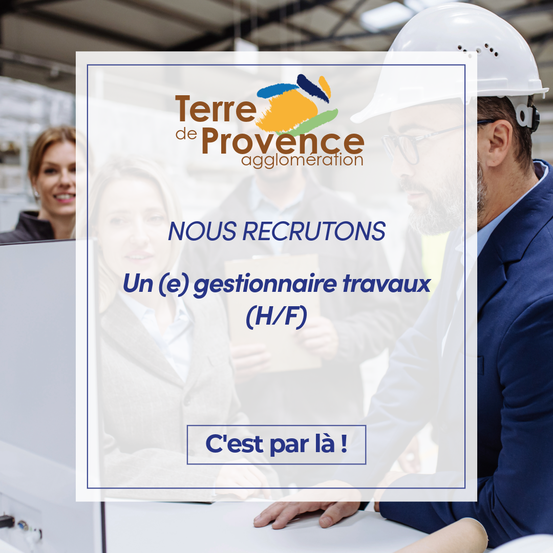 offre emploi gestionnaire travaux