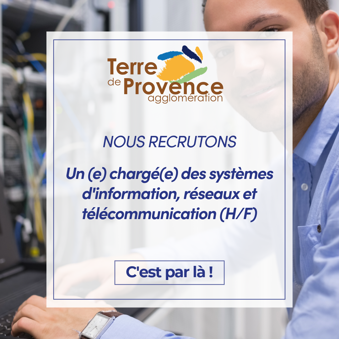 offre d'emploi chargé des systèmes d'information, réseaux et télécommunication