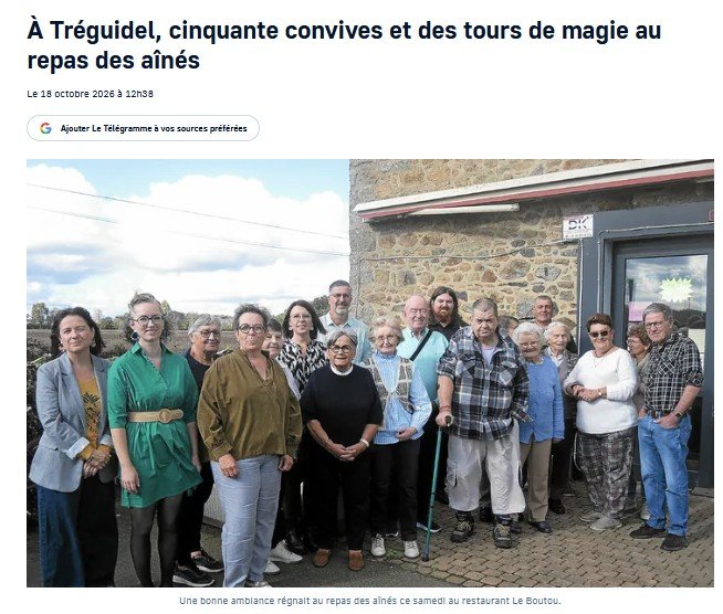 le Télégramme du 18 octobre 2026