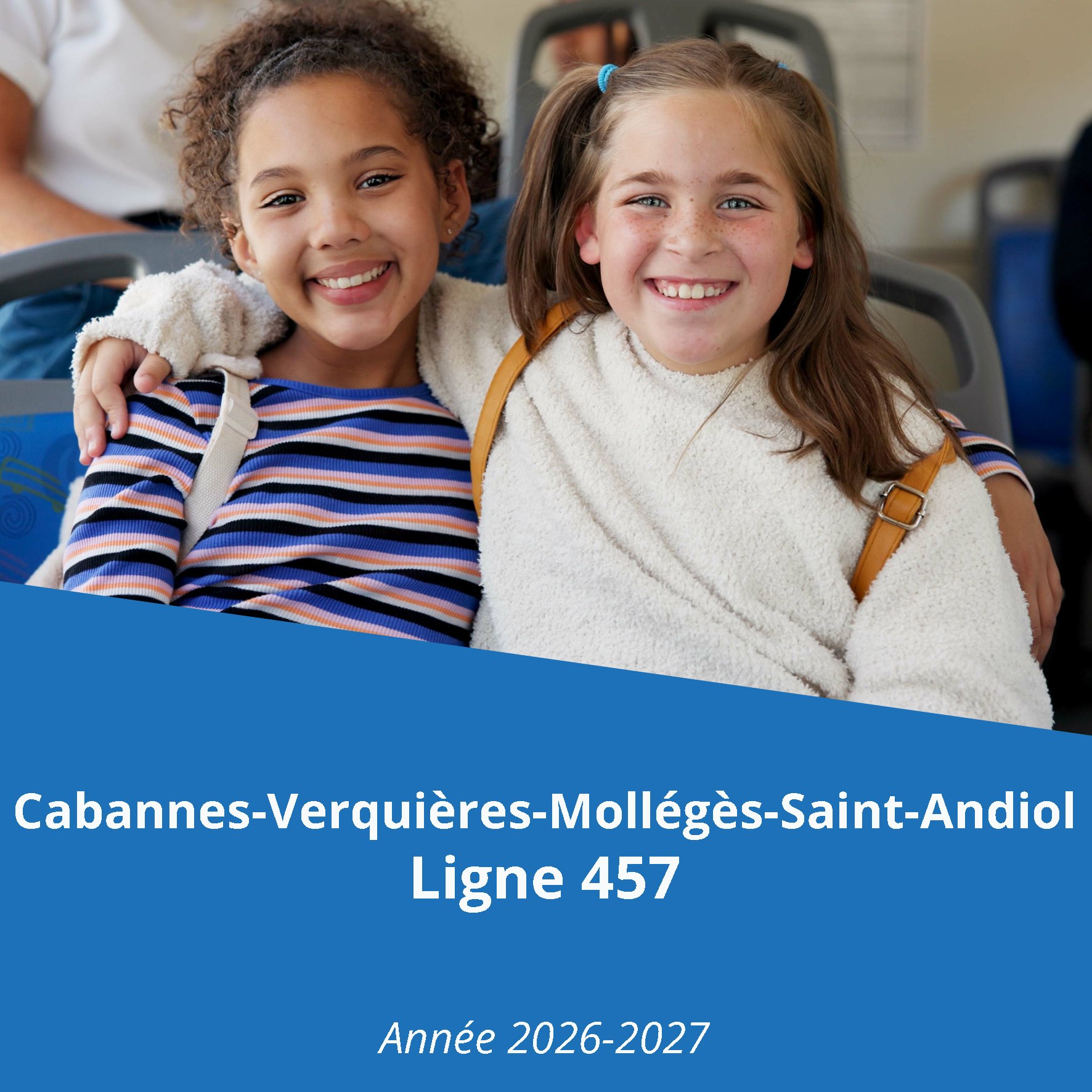 fiche horaire transport scolaire Ligne 457  Cabannes - Verquières - Mollégès - Saint Andiol