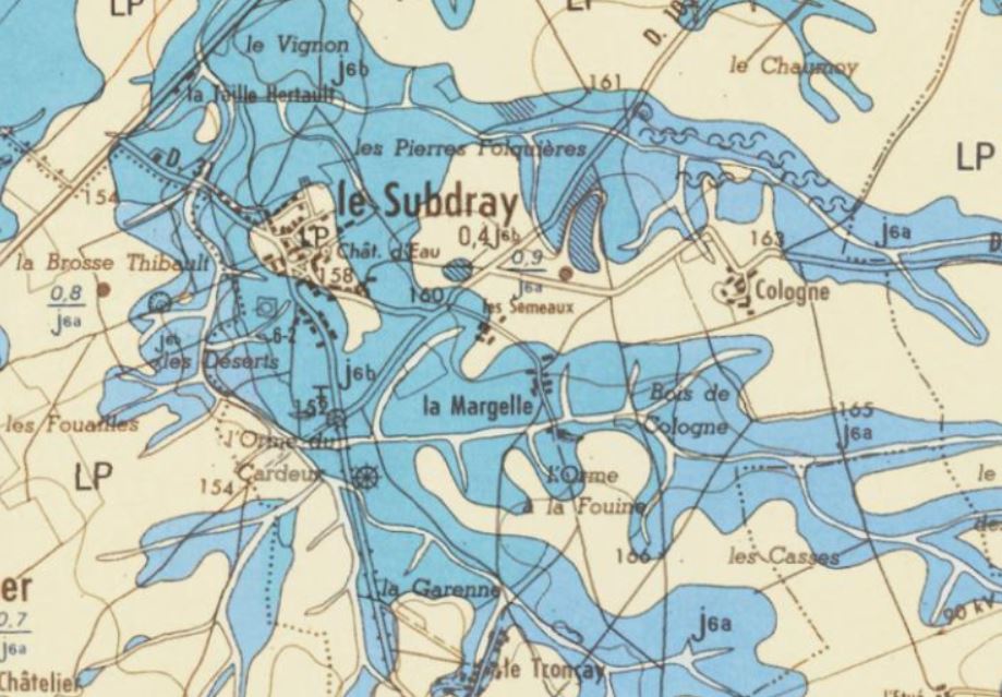 Données cartographiques :  ©IGN / BRGM