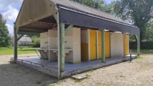 Emplacements du camping municipal