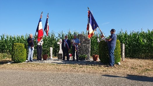 La stèle du résistant René Capitain