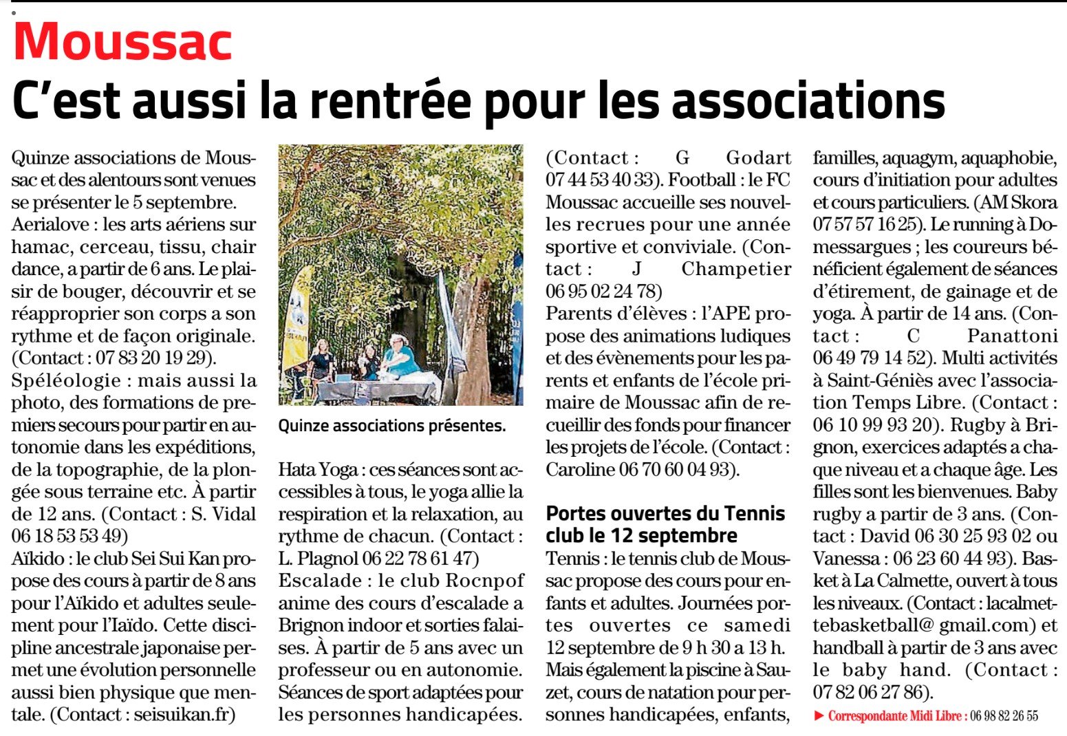 Article Midi Libre
