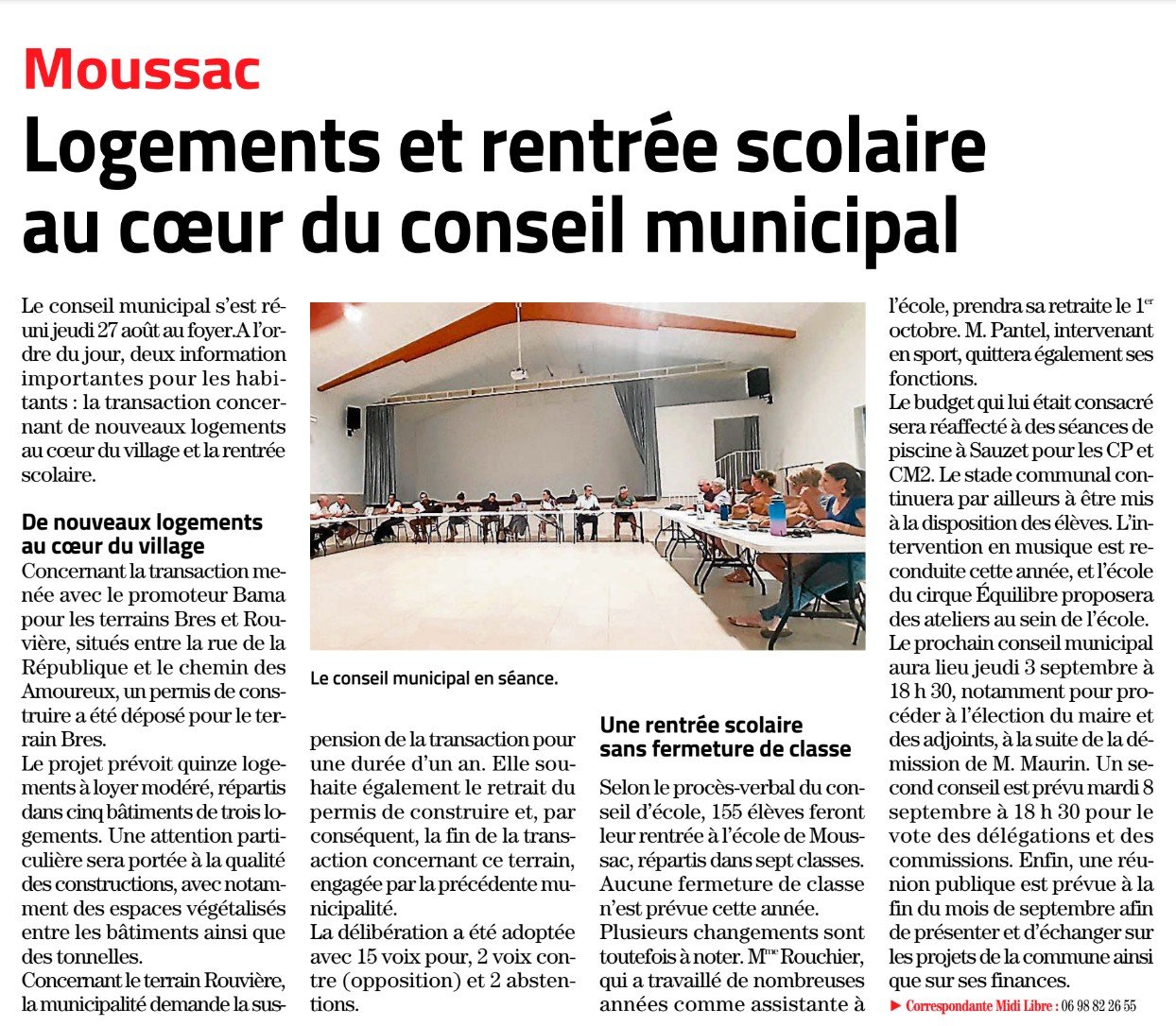 Article Midi Libre